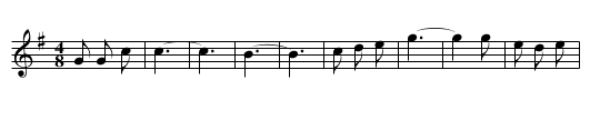 Kezi le bi dai - staff notation