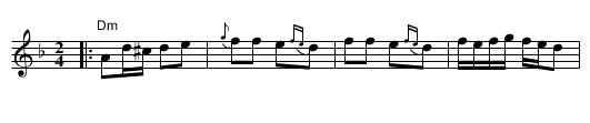 Khosid dance - staff notation
