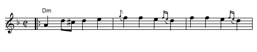 Khosid Wedding Dance - staff notation