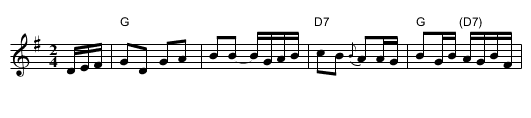 Khosid wedding dance - staff notation