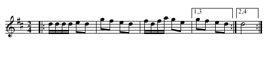 Khotinskaya - staff notation