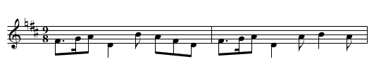 Kick the Scrubs out. JJo.094 - staff notation