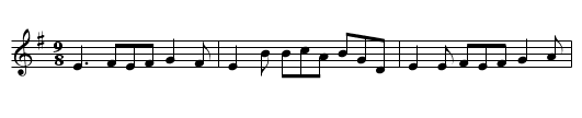 Kid on the mountain, The - staff notation