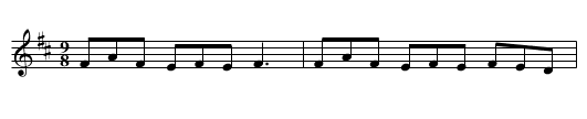 Kidney Dearie - staff notation