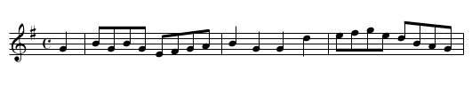 Kidson's No.1 Hornpipe,aka. FK.15 - staff notation