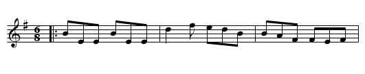 Kilavel Jig - staff notation