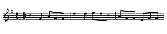 Kilavel Jig - staff notation