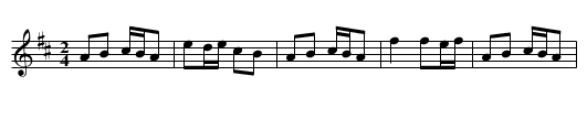Kilcummin Lass - staff notation