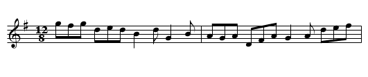 Kilcummin - staff notation