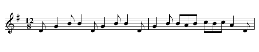 Kilfenora Slide - staff notation