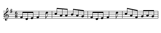 Kilfinane Jig, The - staff notation