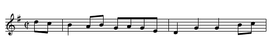 Kilkenny Hornpipe - staff notation