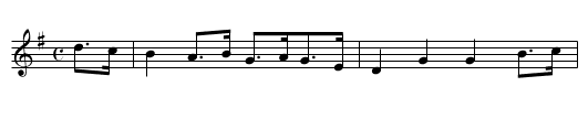 Kilkenny Tune - staff notation