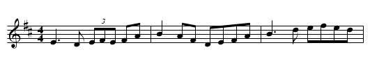 Killarney Boys Of Pleasure - staff notation