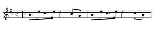 Killie Kallom. Ru1.140 - staff notation