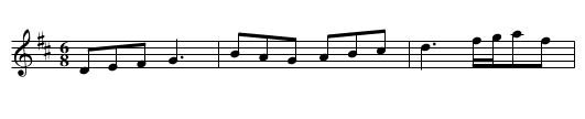 Killimor Jig, The - staff notation