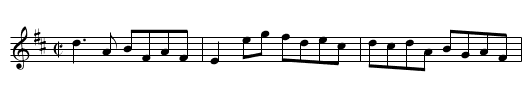 Killoran's Reel - staff notation