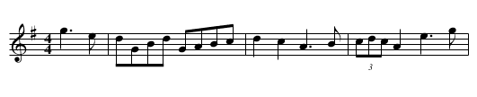 Kilnamona Barndance - staff notation