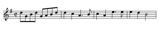 Kilnamona Barndance - staff notation