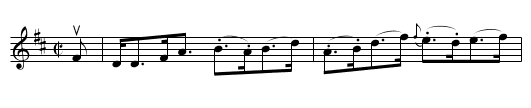 KILWINNING ARCHERS' STRATHSPEY - staff notation