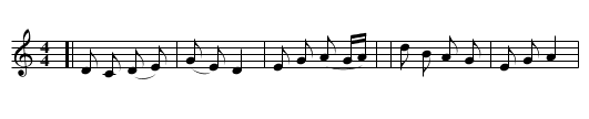 Kimi Ga Yo - staff notation