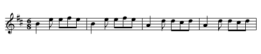 Kimmel's No.2 - staff notation