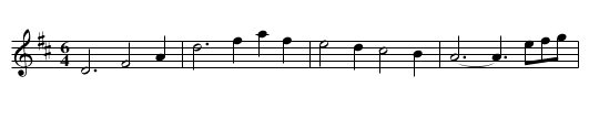 Kind and Easy - staff notation