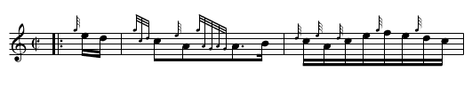 King George V's Army - staff notation