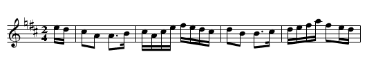 King George Vs Army - staff notation