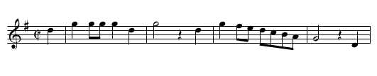 King George's March, and the Jigg.    PFD2.359 - staff notation