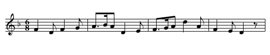 King of Poland, The - staff notation