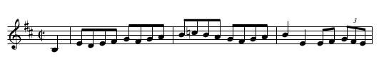 King of the Fairies, The - staff notation