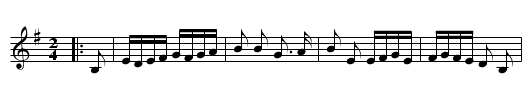 King of the Fairies - staff notation
