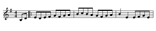 King of the Fairies - staff notation