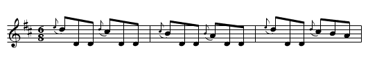'King of the Pipers (doublejig) 0702 - staff notation