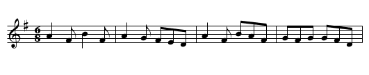 King of the Pipers - staff notation