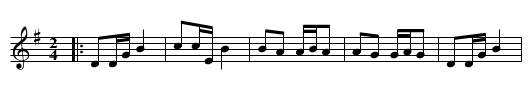 KING PIPPIN POLKA - staff notation