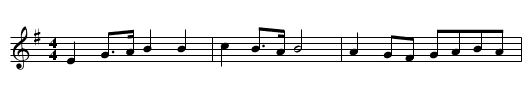 King's Departure, The  - staff notation