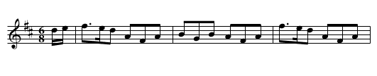Kinlock - staff notation