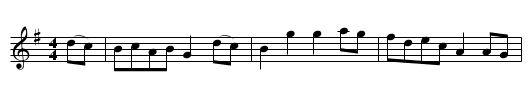 Kirkgate Hornpipe [1] - staff notation