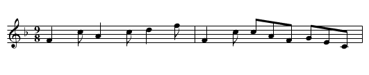 Kiss for Nothing, A - staff notation