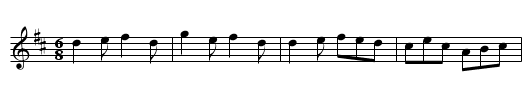 Kiss Me Darling     (jig)     0920 - staff notation