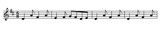 Kiss me fast my Mammy's comming [sic] - staff notation
