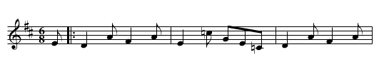Kiss Me Fast, my Minnie's Coming - staff notation