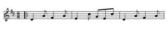 Kiss me fast - staff notation