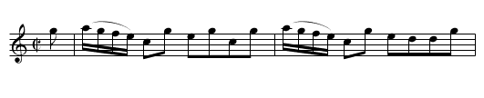 Kiss me sweetly - staff notation