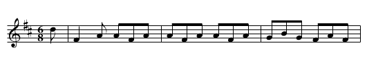 Kiss the Widow - staff notation
