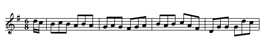 Kit Mahoney's Jig - staff notation