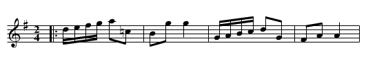 Kitty Fisher - staff notation