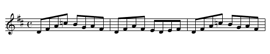 Kitty Gordon's (r) - staff notation